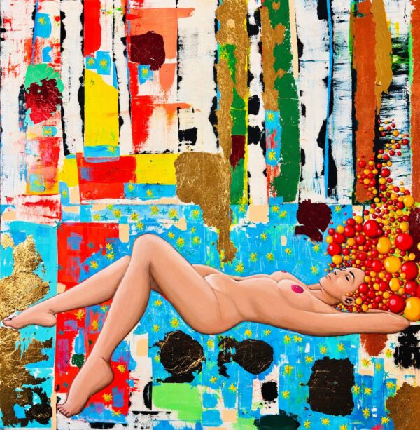 Comfort in Chaos, olio su tela di Lorenzo Capitta – Pagoda Swanson